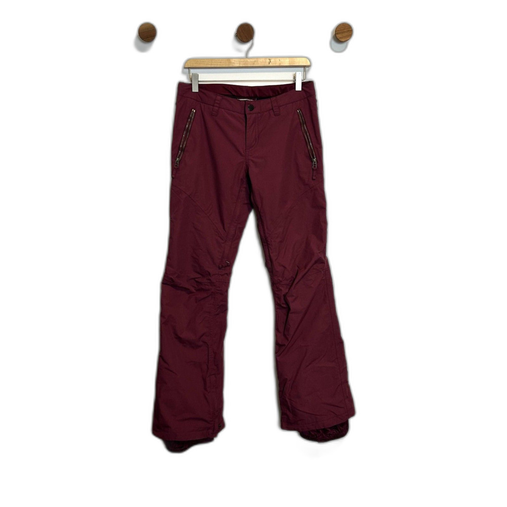 Burton Womens Snow Pants Size XS Dry Ride Dark Purple Winter Skiing Snowboarding